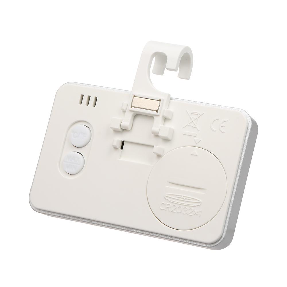 Digital LCD Refrigerator Thermometer Fridge   Thermometer with   Stand Magnet Frost Alert Home Use