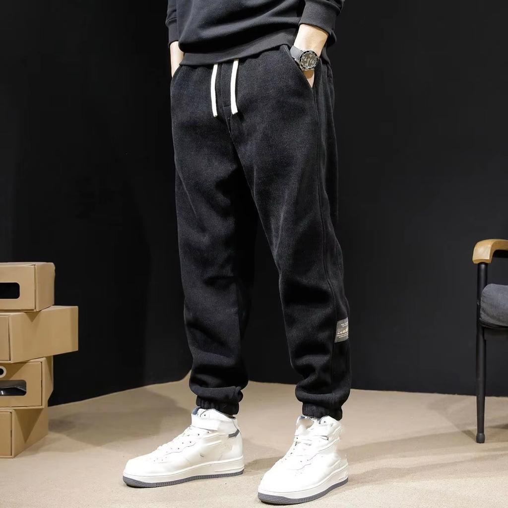 Herbst- und Winter Herren Cord Freizeithose Leggings Jogginghose Locker und Vielseitig Baustellenhose Herrenhose