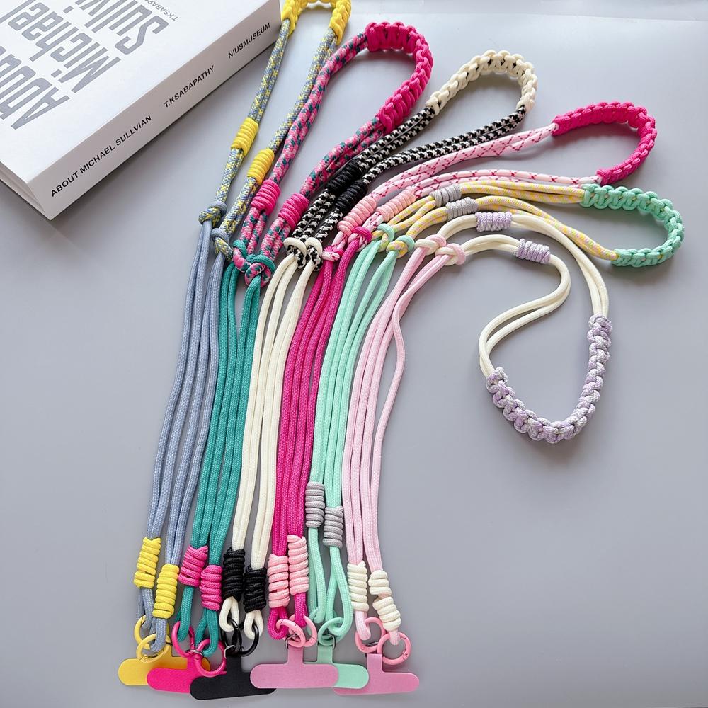 Universal Long Phone Lanyard Strap Mobile Phone Hanging Rope Neck Straps Anti-lost Lanyards Cell Phone Accessories Wamen Girl