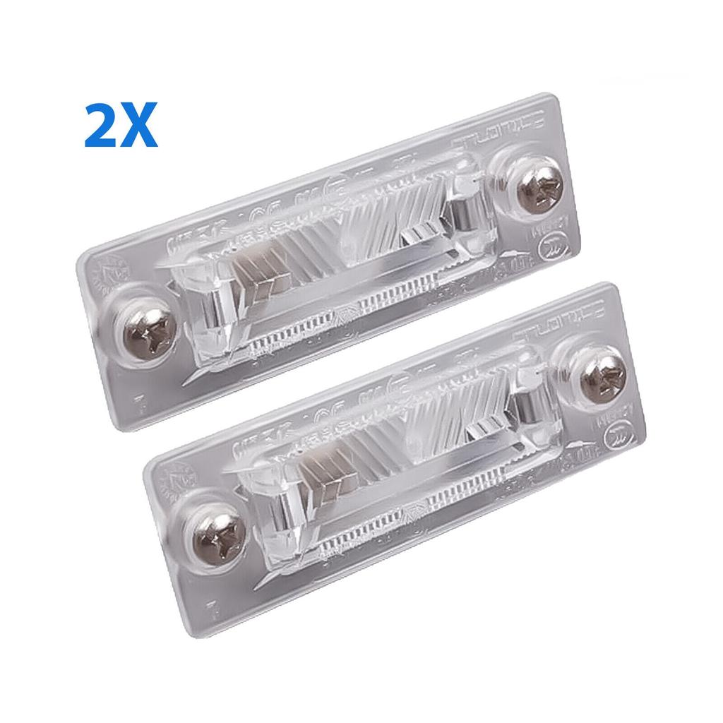 2x Rear Number Plate Light Lamp Left/Right Vw Passat T5 Jetta Caddy 3b5943021e