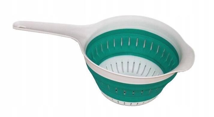 Collapsible Plastic Kitchen Colander 37x19x10.5 Cm