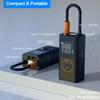 Portable Air Compressor Bikes Vehicles Motorcycle Tire Inflator Pump Digital Display Pressure Gauge Detect with LED Lamp