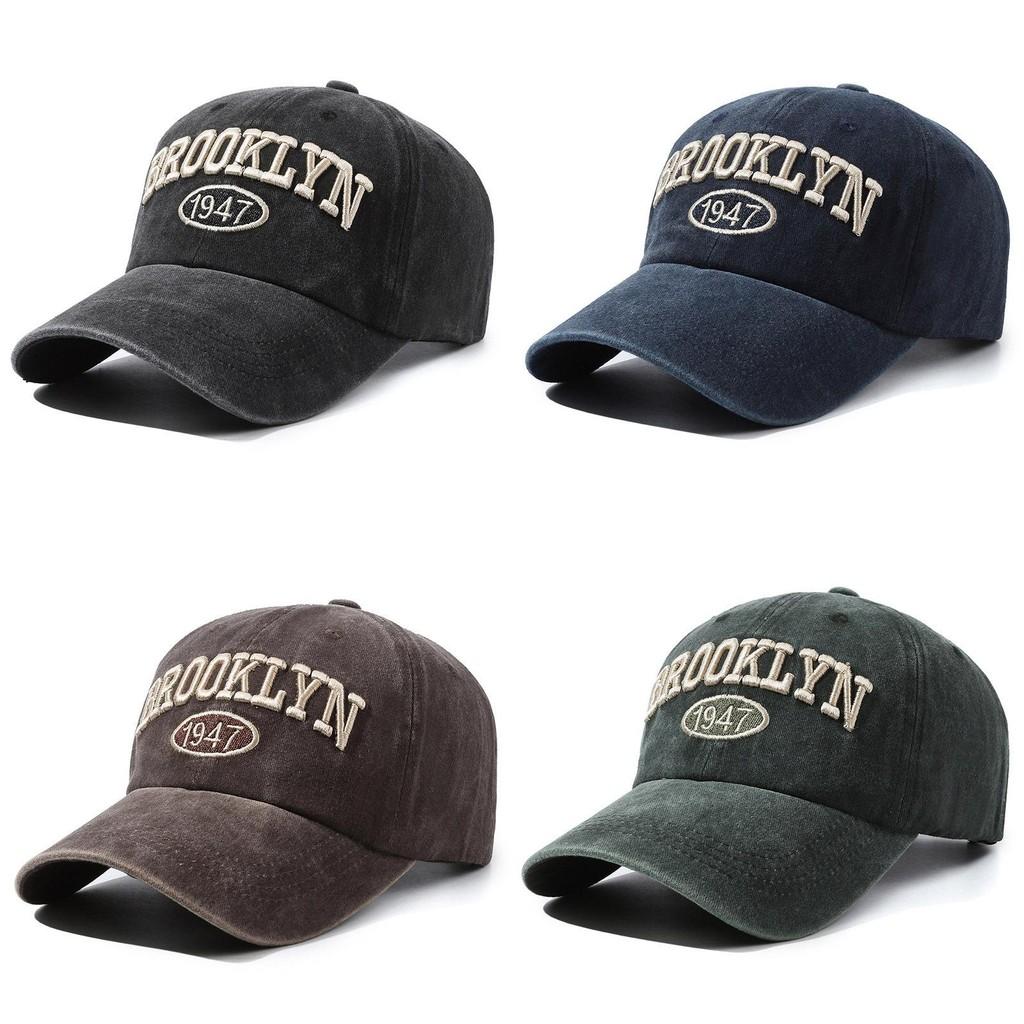 Embroidery Letter Brooklyn Baseball Cap Sun Protection Breathable Gifts Hat