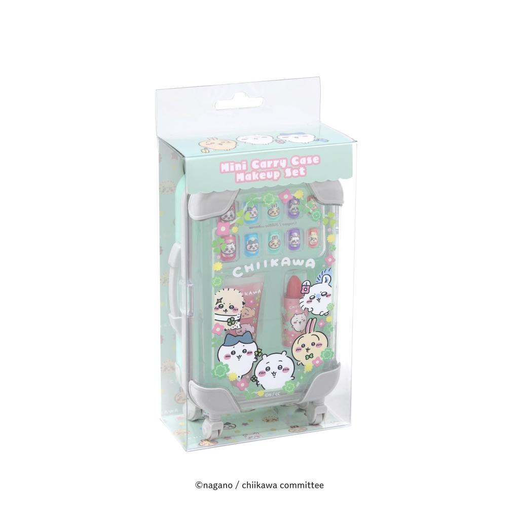 Race Chiikawa Mini Carry Case Makeup Mint Ages Cosmetic Set 231043 Set, Green, 6+,