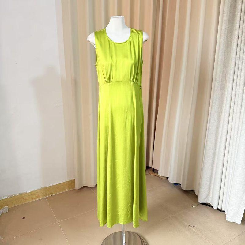 

Pullover Long Sleeveless Dress Yellow 46