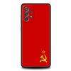 CCCP Flag Phone Case For Samsung Galaxy A17 A07 A55 A35 A25 A15 A05s A33 5G A31 A23 A21s A13 A41 A73 A53 A51 A71 A03s S10 Cover