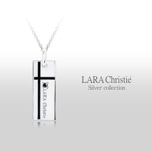 Lara Christie Noble Cross Necklace [BLACK LABEL] Cp3051-b