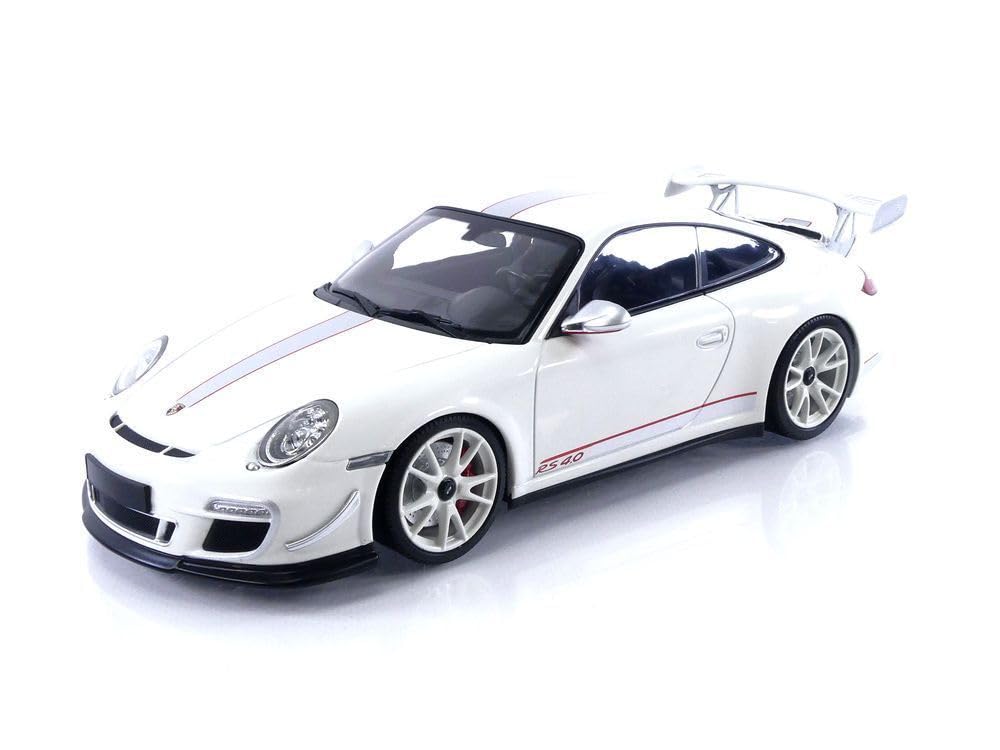Minichamps scale Porsche 911 GT3 RS 2011 White 1/18 4.0