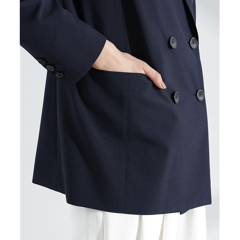 [Nano Universe] Light Function Double Jacket (Setup Possible) Ladies S 037 Ivory 669-5116300