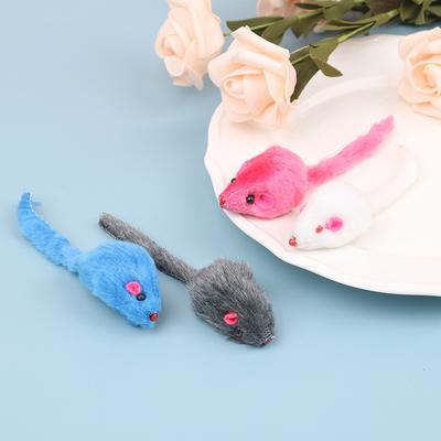 Sahte Fare Kedi Oyuncakları Oynayan Kedi Oyuncakları Yavru Kedi İnteraktif Evcil Hayvan Oyuncak Kedi Malzemeleri