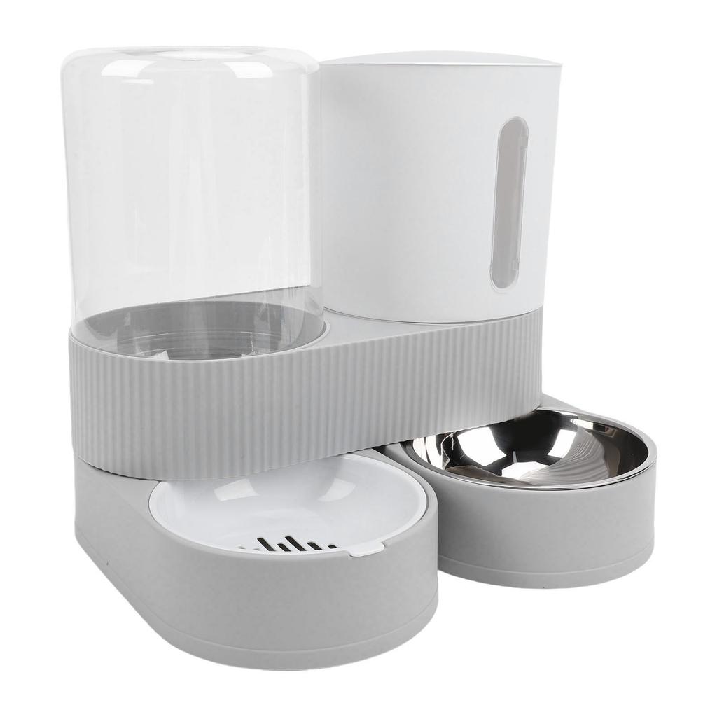2 In 1 Cat Feed and Wat Dispens Lasting Freshness Large Capacity Automatic Pet Feed for Cats Dogs