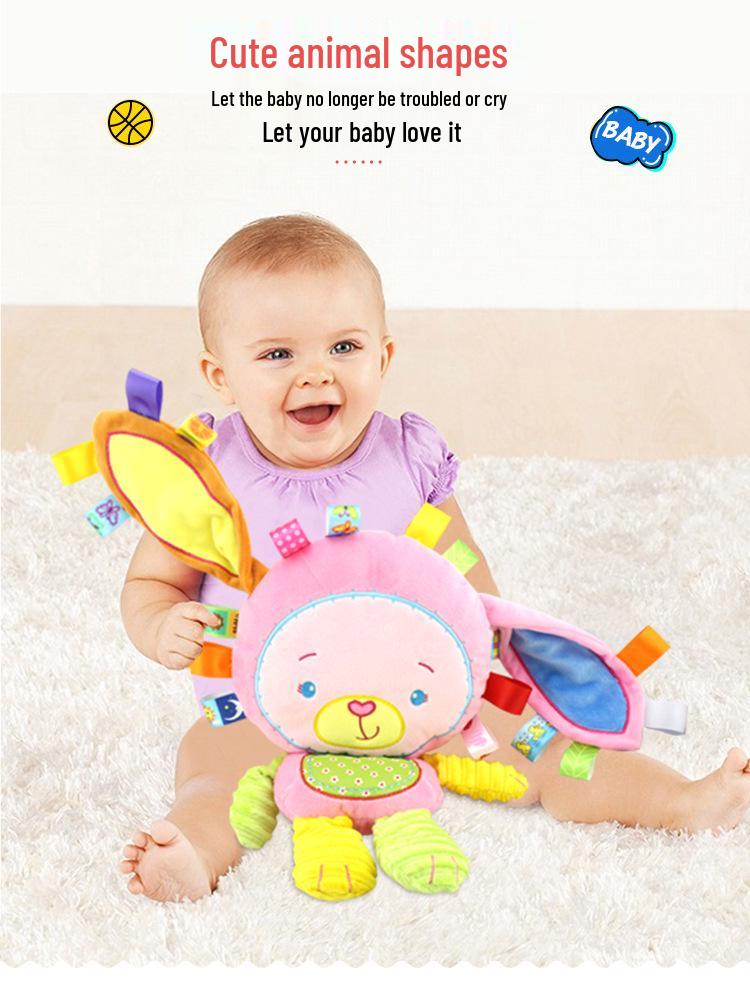 Joyful Monkey King Baby Soothing Plush Doll & Rattle