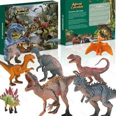 Advent Calendars  Kids Dinosaur Toys 24 Days Countdown Christmas Advent Calendars Dino Figurine Xmas Gift for Boy Girl Teens