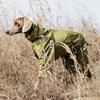 Full Coverage Dog Jacket Winter Warm Fleece Lined Windproof Waterproof 4-Leg Adjustable Pet Coat Large Breeds