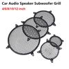 1 Peça Grelha Redonda para Subwoofer Plástico Grelha de Sub Woofer Protetor Rede de Malha Acessórios para Alto-falantes
