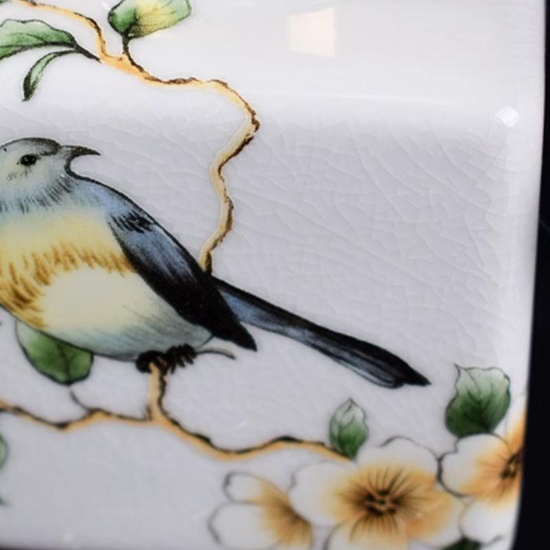 Ceramic Wash Two-piece Set Bathroom Wash Set Ceramic Hand Sanitizer Bottle Press Type Shampoo Bottle Soap Dish Toilet Soap Rack