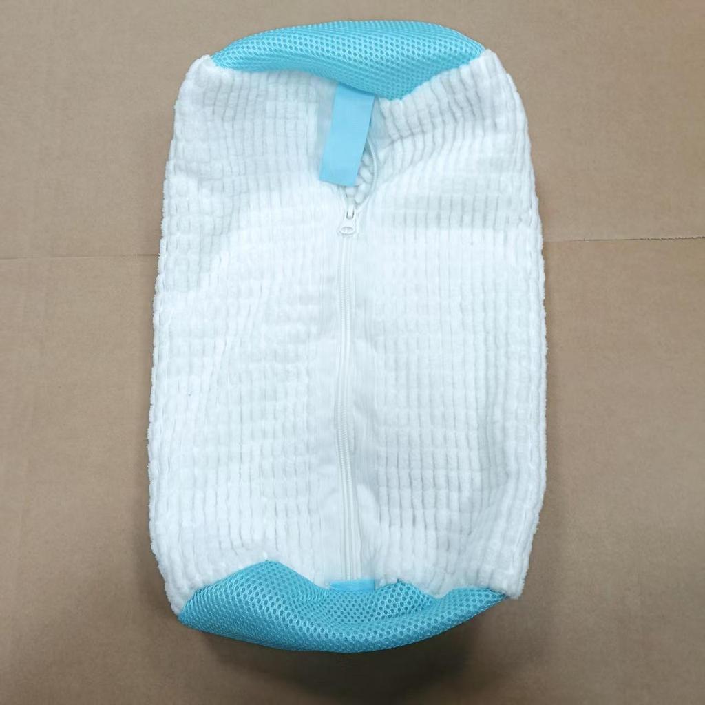 Thickened Reusable Shoe Protection Bag for Washing Machines - Chenille Mesh Cleaning Bag