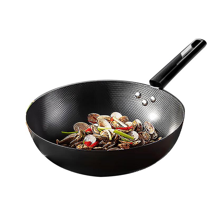 

Meichu 32cm 304 Stainless Steel Non-Coated Wok