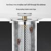 Universal Anti-Clog Push-Type Wash Basin Drain Filter and Deodorizing Stopper
