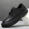 Mens Shoes Fashion Leather Breathable and Versatile Thick Soled Fashionable Casual Leather Shoes for Men Designer Shoes Men