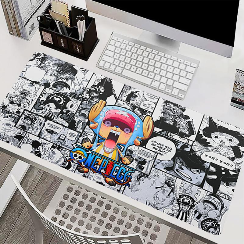 Mouse Pad Nonslip Gaming Accessories Oone Ppiece Tony Tony Chopper Computer Desk Mat Xxl Extended Keyboard Pad Anime Mousepad
