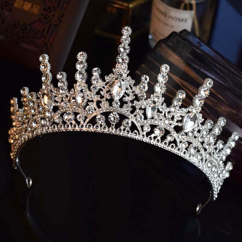 

Корона невесты Легкая роскошь Корона для волос на день рождения принцессы Корона для танцевального выступления Высококлассные и элегантные аксессуары для платья Аксессуары для волос