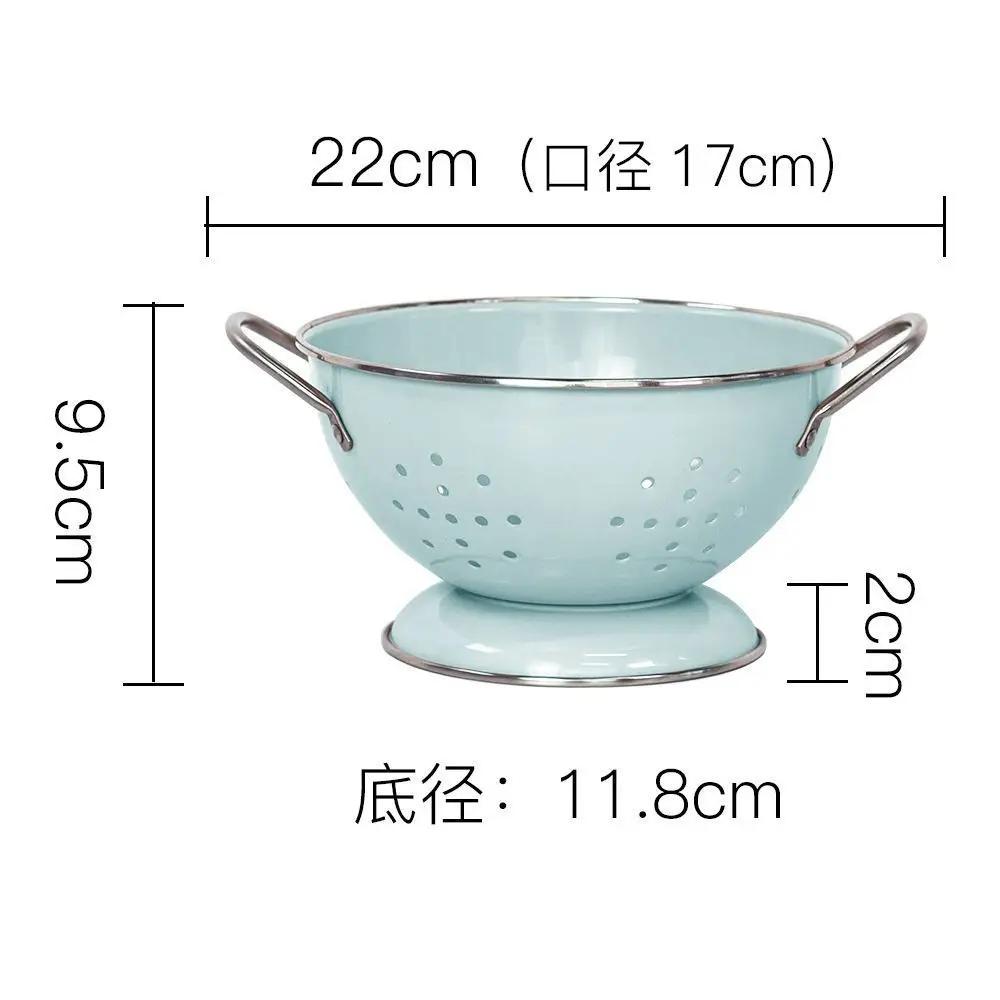 Корзина для фруктов в скандинавском стиле, корзина для слива с ручкой, фруктовая ваза, фруктовое блюдо, таз для мытья овощей, корзина для обезвоживания