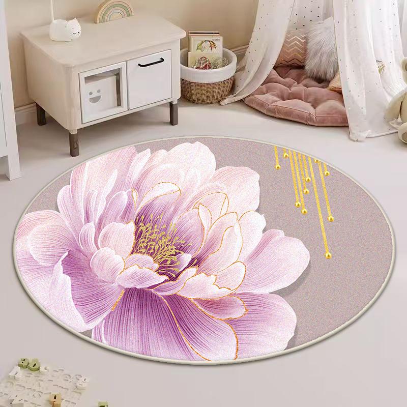 Weihnachts Wohnzimmer Flanell Teppich Dekoration Schlafzimmer Anti-Rutsch Bodenmatte Anpassbarer Teppich Wohnzimmer Teppich Antirutsch Teppich Waschbar