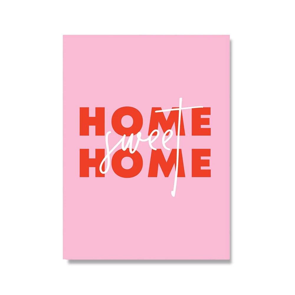 You Are Enough Colourful Quote Poster See Future Rainbow Illustration Print Wall Art Canvas Painting For Living Room Modern Home No Frame