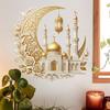 Castle Moon Chandelier Hanging Ornament For Bedroom And Living Room Home Decor Wall Stickers