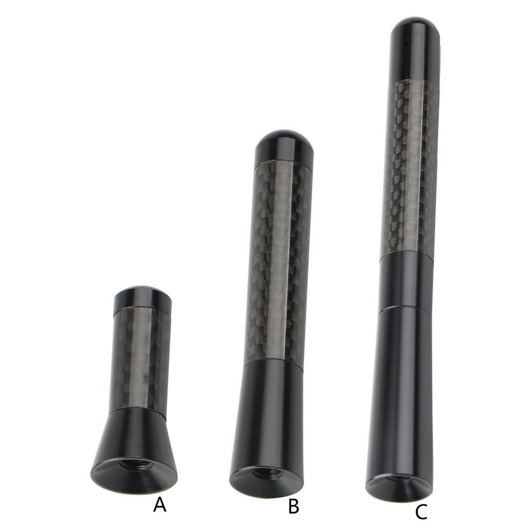 Mini Vehicle Antenna Aluminum Antenna Long Distance Travel Antenna Universal Antenna for Enhances AM/FM Radio Signals