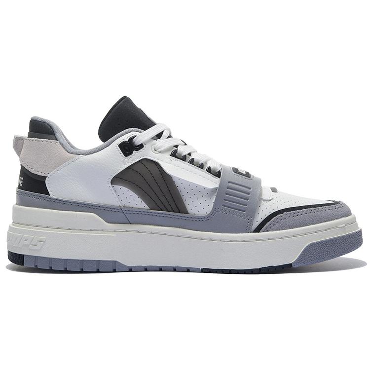 Li Ning Rookie Synthetic Leather, Split Suede Cushioning Slip Resistant Abrasion Resistant Coverage Support Low Top ABCS003-1