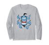 Disney Aladdin Genie Circle Expressions Large Bust Portrait Long Sleeve T-Shirt