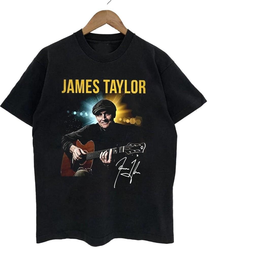 

Vintage James Taylor Signature Gift For Fans T-shirt All Size S to 5XL IL993 Unisex T-Shirt L