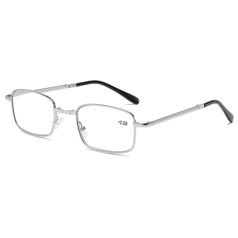 Folding Photochromic Reading Glasses for Men Progressive Multifocal Bifocal Presbyopic Color-changing Glasses Portable 1