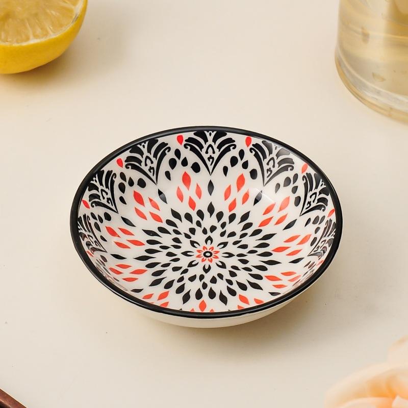 Keramische Kruidenbakjes, Boheemse Stijl Borden, Sauskommetjes, Geschikt Voor Keukens, Restaurants, SUSHIBARS En Picknicks