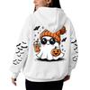 Women's Hooded Gradient Printed Long Sleeved Sweatshirt Loose Women's Sweatshirt  Sweatshirt