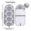 Universal Car Seat Towel Cover - Front Seat Protector for Gym & Workout, All-Season, Fits Most Vehicles