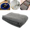 Embroidery Cloth DIY Punch Polyester for Yrd Width 1M Sewing 'S Crrier Fbric , Dark Grey