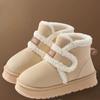 2025 New Women's Winter Snow Boots with Thickened Velvet Lining for Non-Slip, Warmth, and Comfort