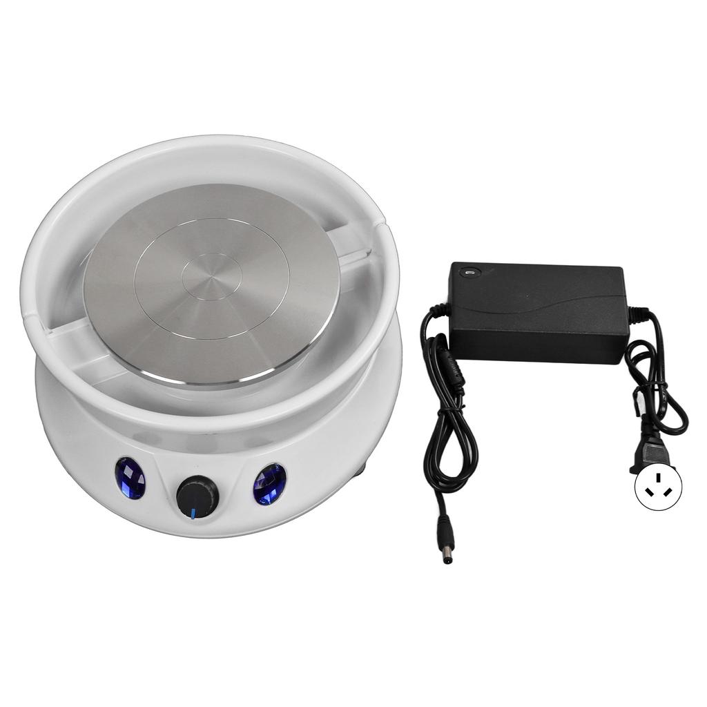 Pottery Wheel 3 Legged Support Humanized Design 15cm Turntable  Diameter ABS Alloy Ceramic Machine