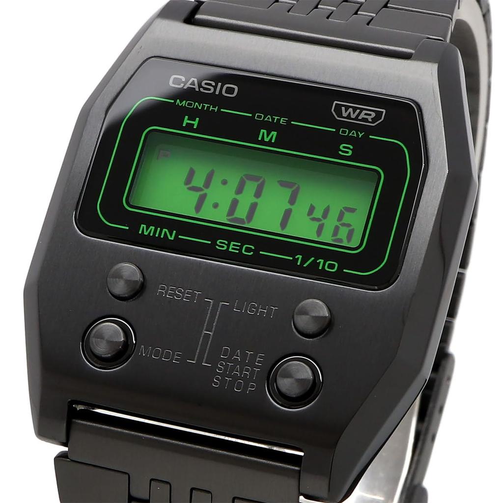 CASIO Casio Casio Standard Cheap Casio Chipkashi Watch Unisex Digital Black Men's Women's A1100B-1 [Item]