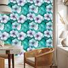Wallpaper Ink Turquoise, Sea, Blue and White 50x1000