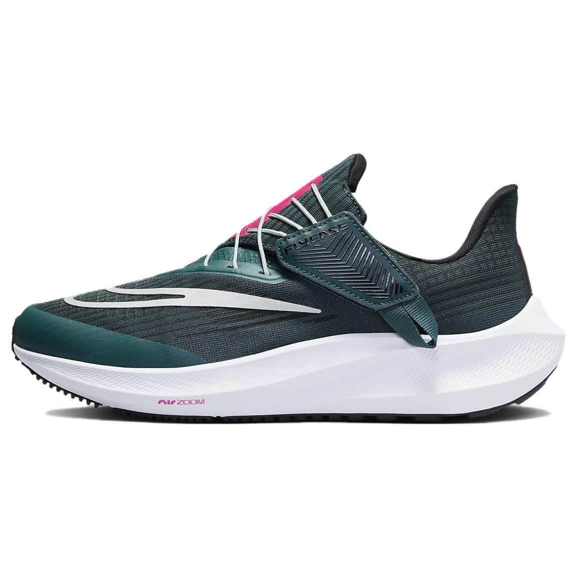 

новые женские Nike Air Zoom Pegasus 39 FlyEase Deep Jungle Metallic Silver 37.5