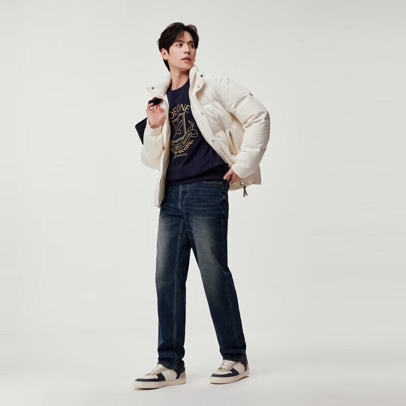 JOEONE Men's Air Denim Lite Brushed Warm Stretch Jeans