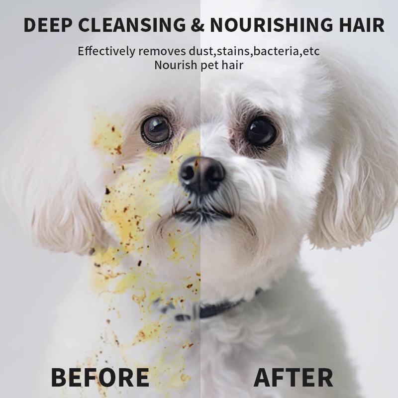 No-Rinse SPA Gloves for Cats and Dogs - Disposable Wet/Dry Pet Cleaning Wipes
