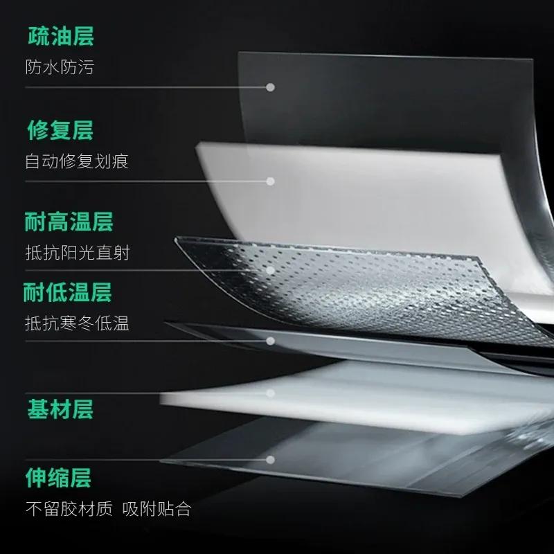 For 2024 Toyota Camry NAVIGATION Trument Panel Car Film Interior Accessories Glass Transparent Tempered Film Protect Refit