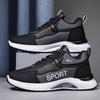 Men's shoes spring and autumn thick-soled breathable casual shoes young students low-top running shoes lightweight and comfortable sports shoes