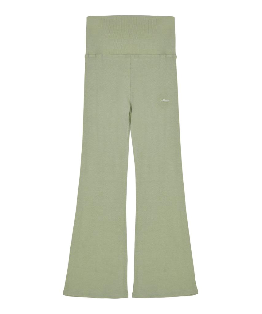 Nigaennikol Folding Boots Cut Pants_Khaki