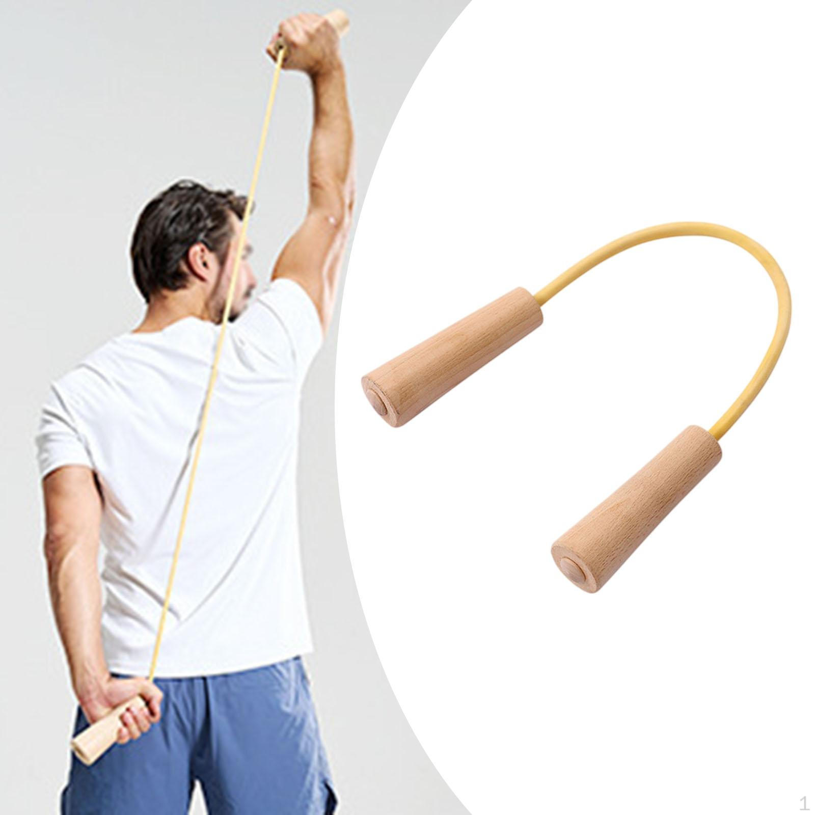 Тренировка запястья и предплечья с деревянной ручкой Прочный фитнес-инвентарь Инструмент для тренировки армрестлинга для